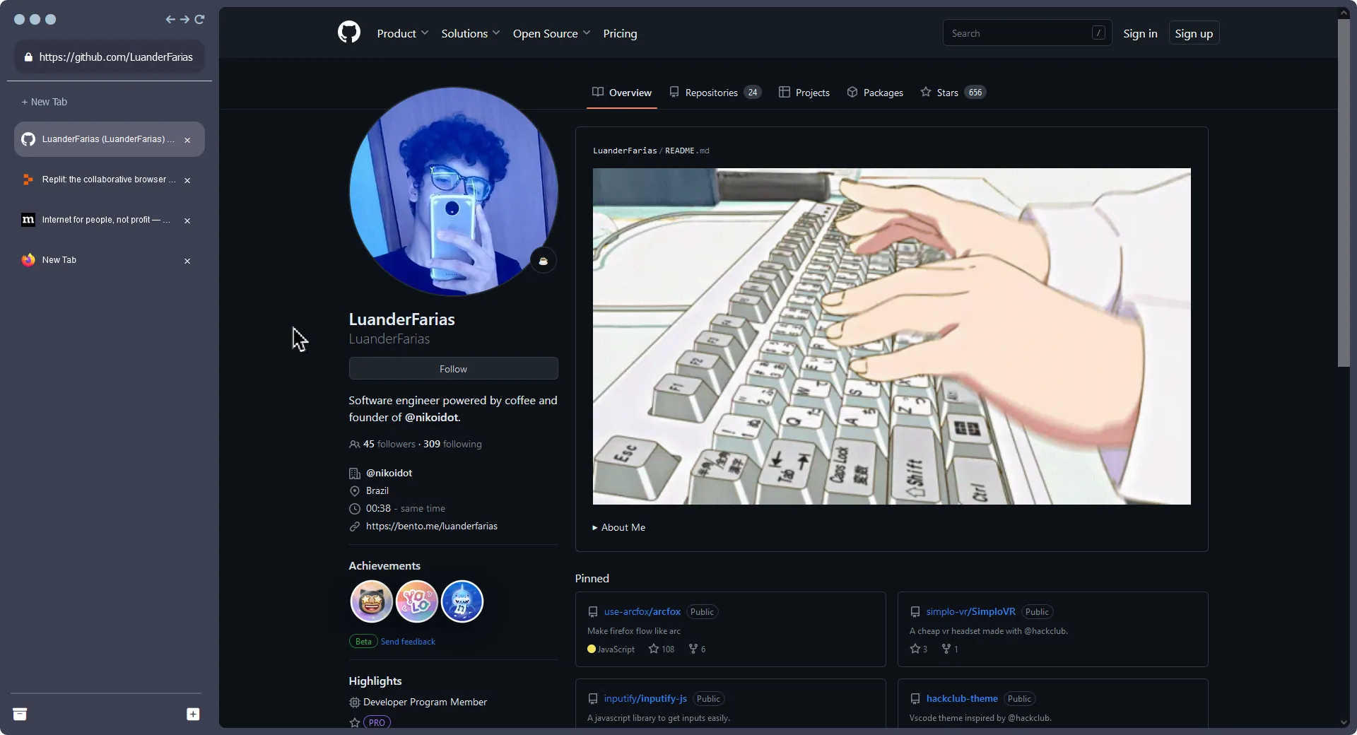 arcfox screenshot