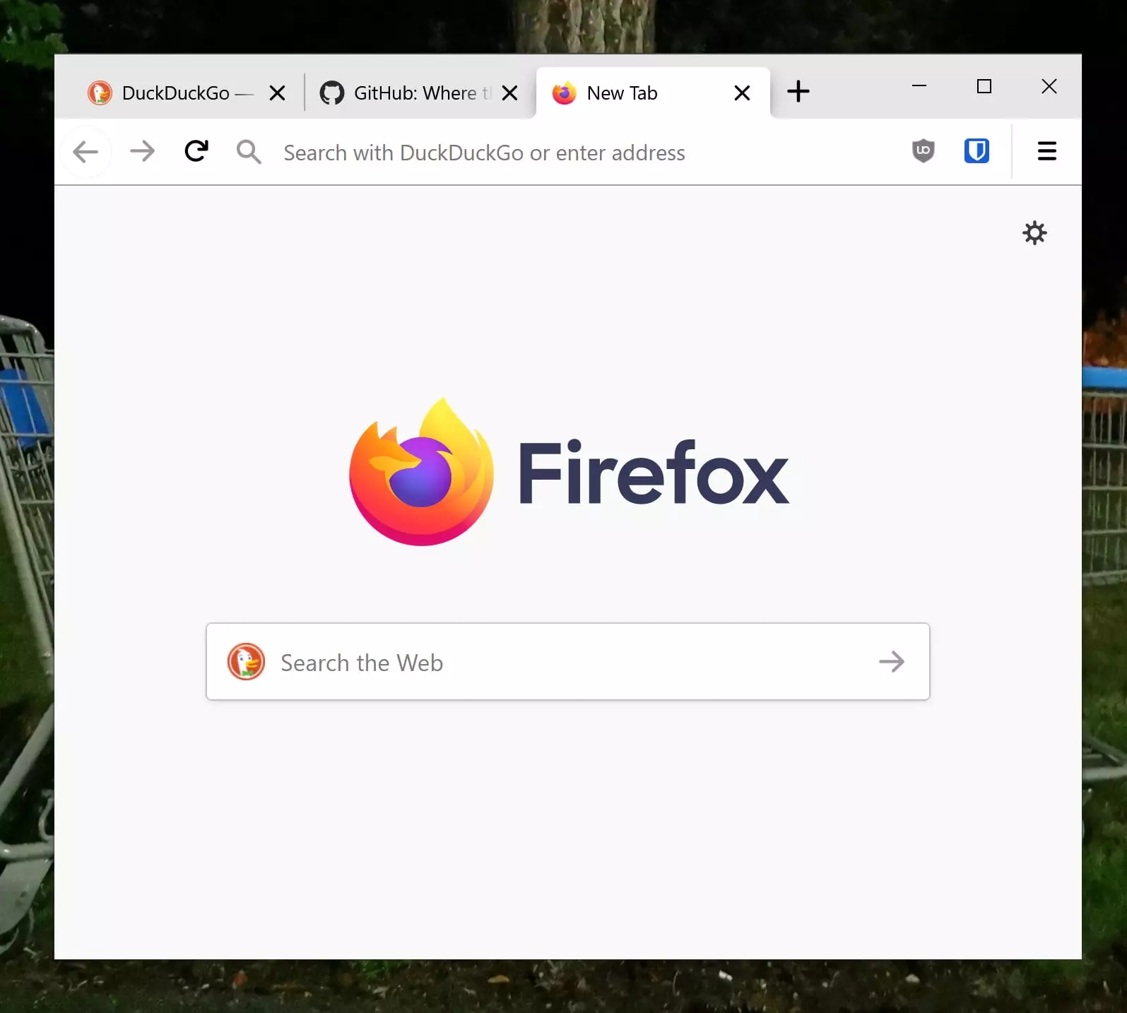 quietfox screenshot