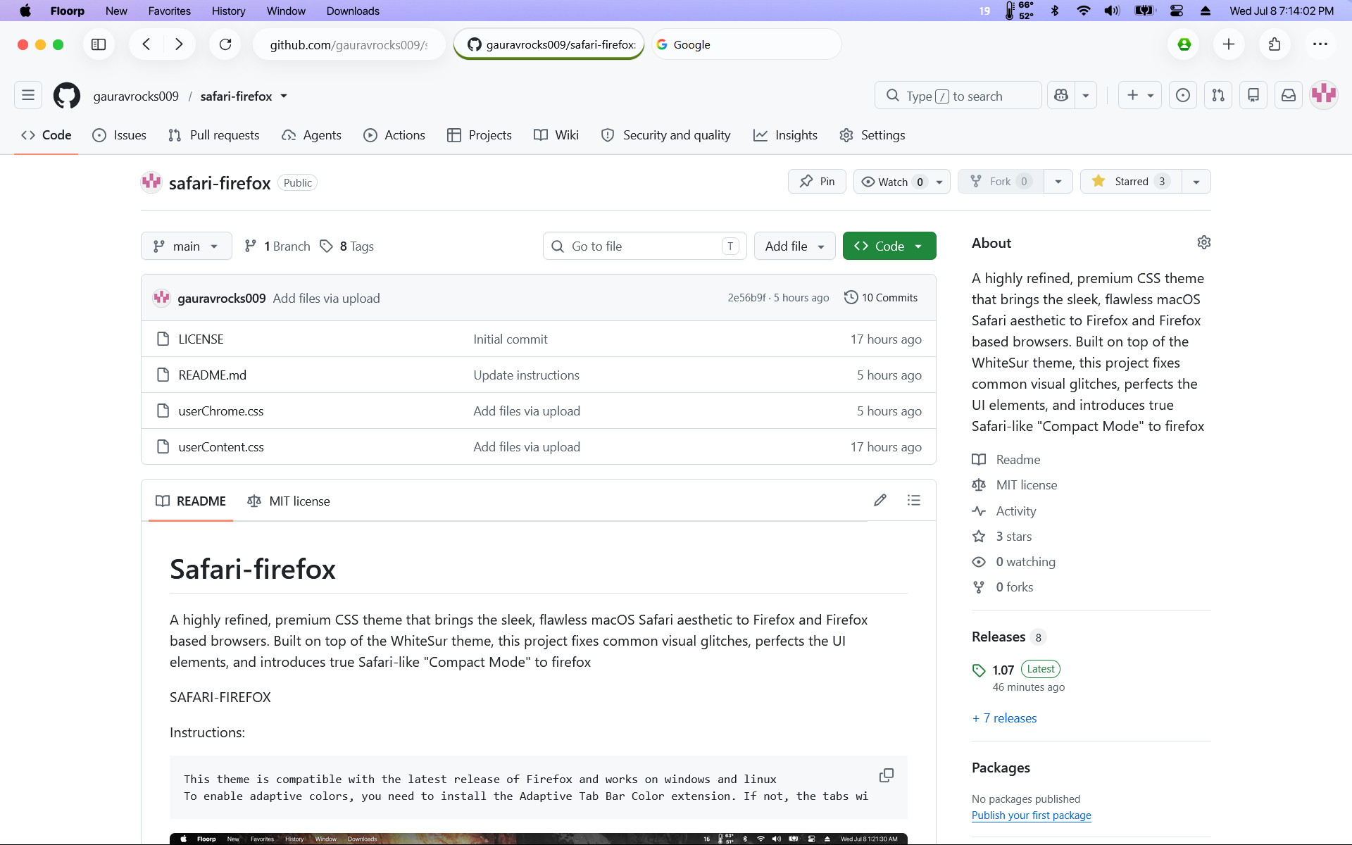 Safari-Firefox screenshot 3